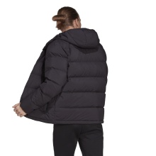 adidas Winter-Daunenjacke Helionic (wind- wasserabweisend) schwarz Herren